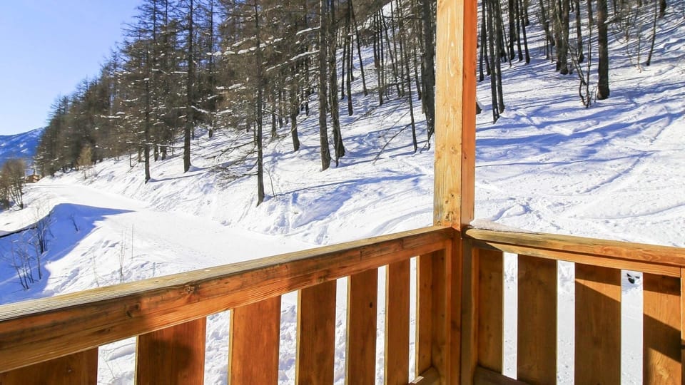 Open the door and step out onto your private balcony!