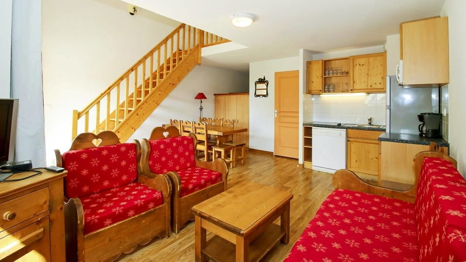 Sink into the cozy sofa after a day exploring the area.