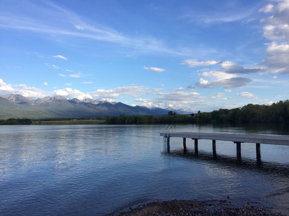 Community lake access