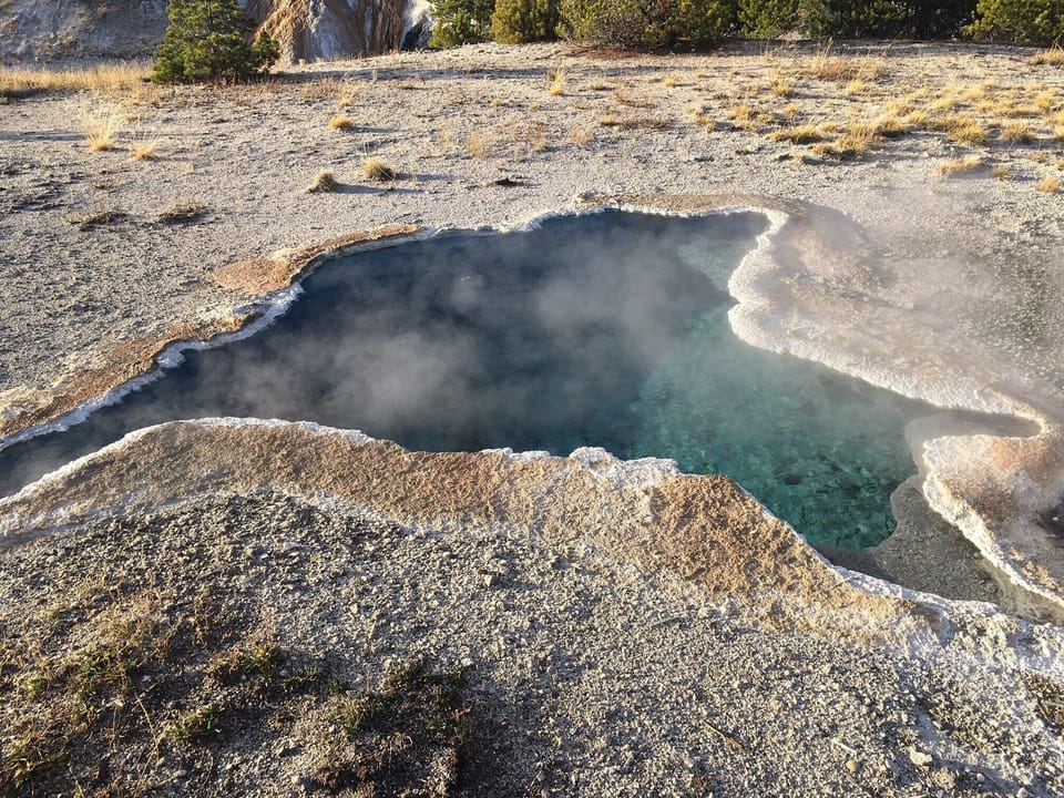 Yellowstone National Park is just 65 miles away.  