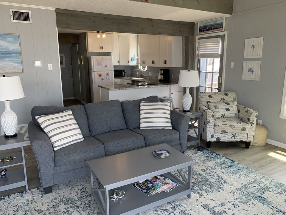 Sleeper Sofa in the Den