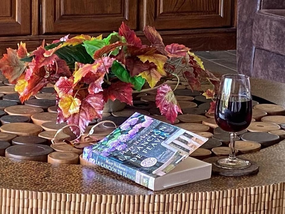 Momento de leitura na Casa