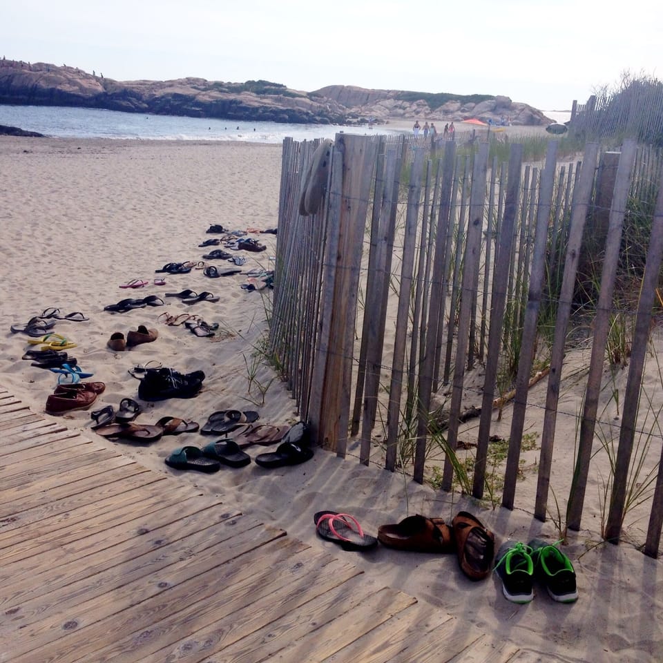 Scenic Little Compton - Warrens Point Beach