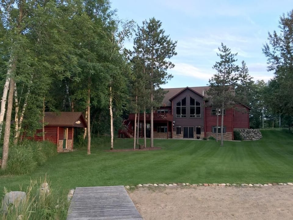 Lakeside View of Home and Lot