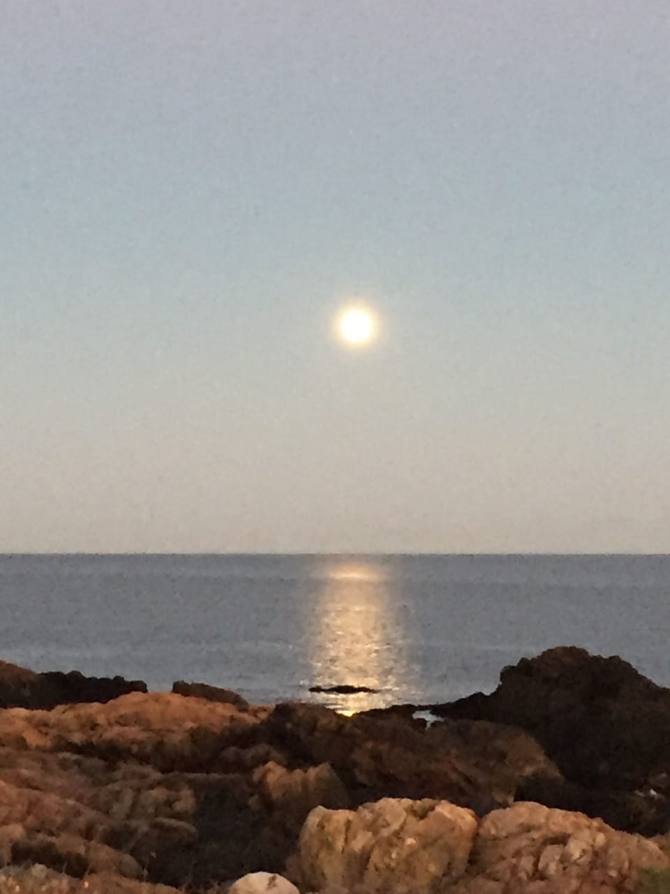 November evening 2017 at nearby back shore, scenic drive