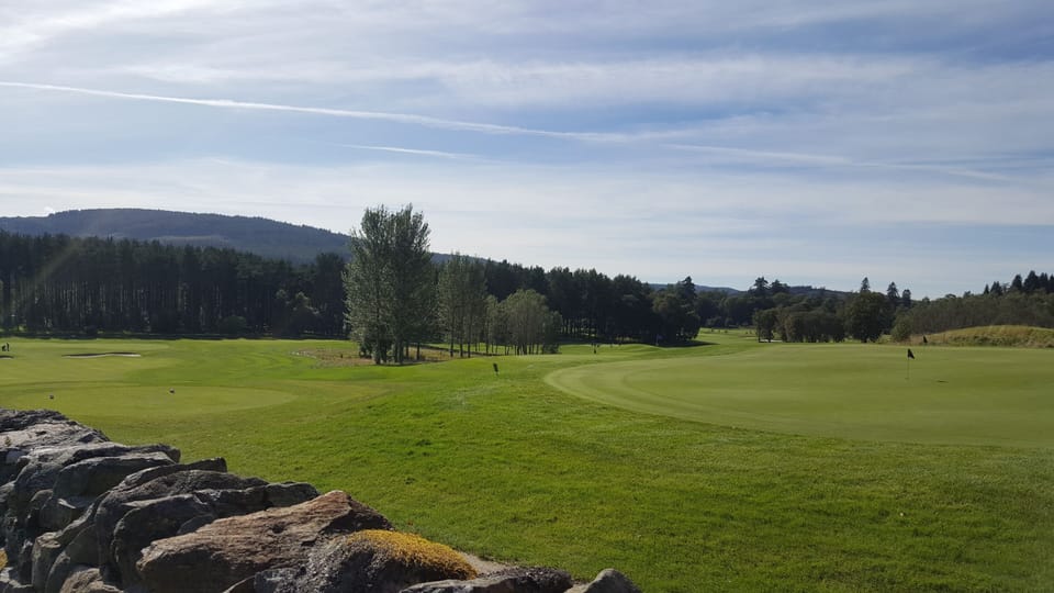 Golf course view
