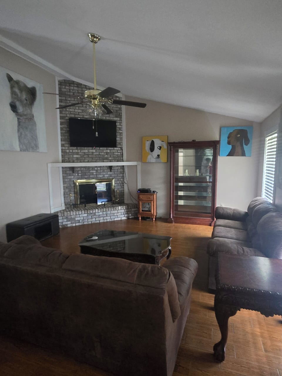 Large two sofa livingroom