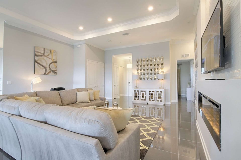 Living Area  - View #4 - Spectacular Artwork Throughout The Home