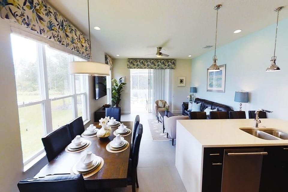 Beautiful open-plan living space