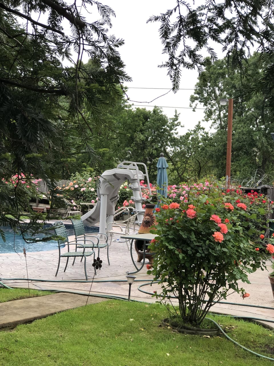 Pool yard available with mutual agreement