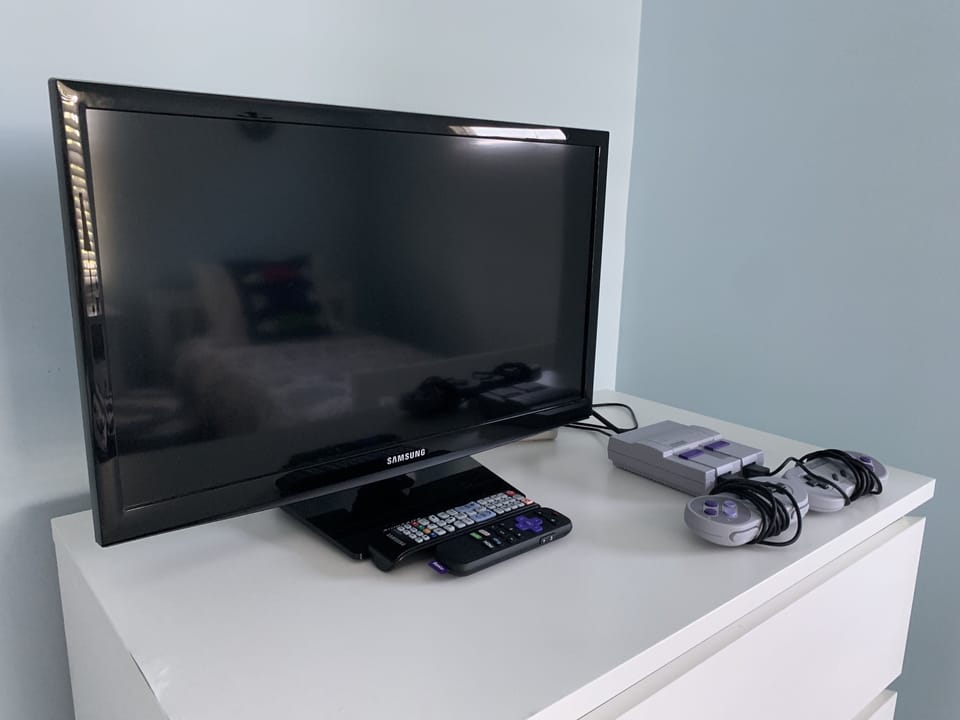 Super Mini NES game system, challenge your inner 90s self! 