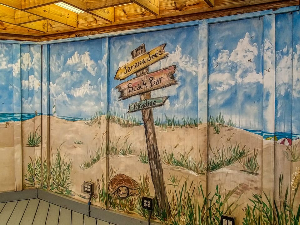 Beach bar!