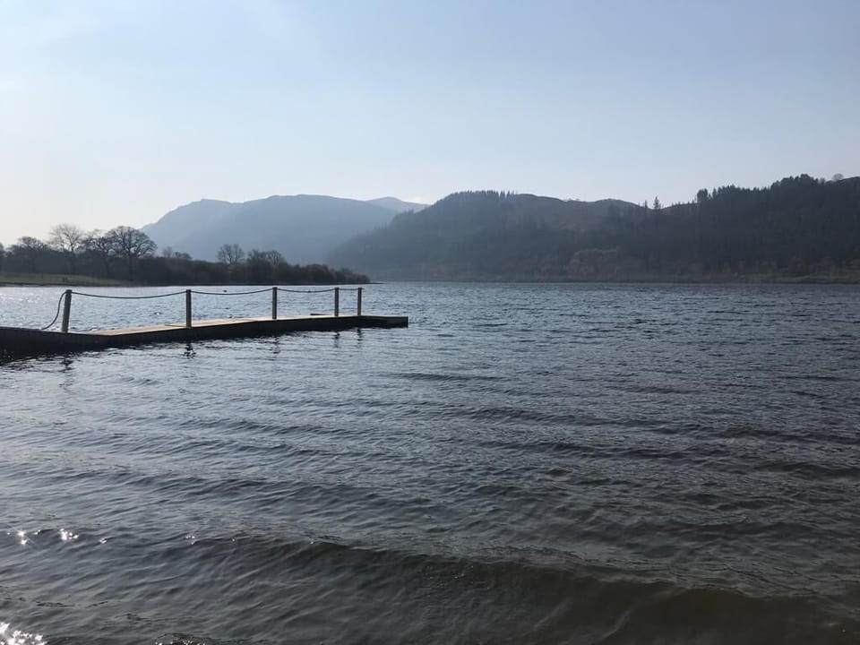 view from lake
