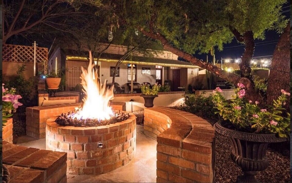 NIght View Firepit