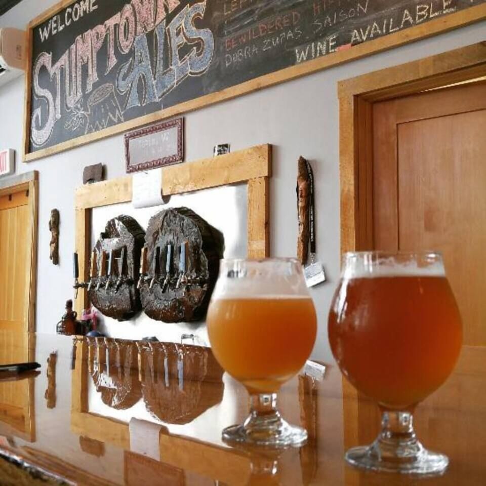Stumptown Ales - local craft brewery in Davis, the next town over. 10 minutes drive from Thomas. 