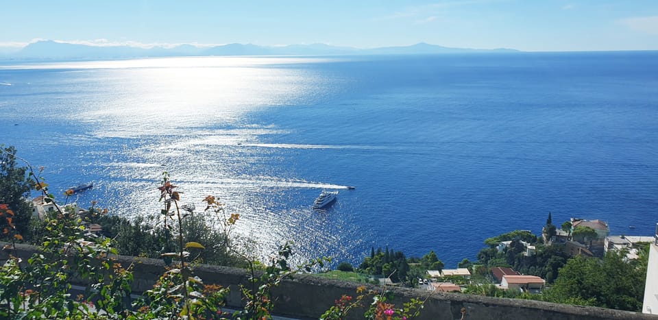 Panorama mozzafiato dal balcone di casa