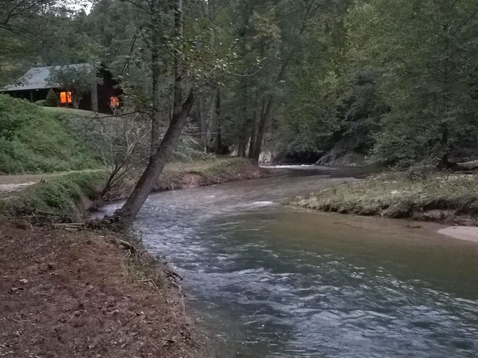 Nestled in the bend of Buffalo Creek
