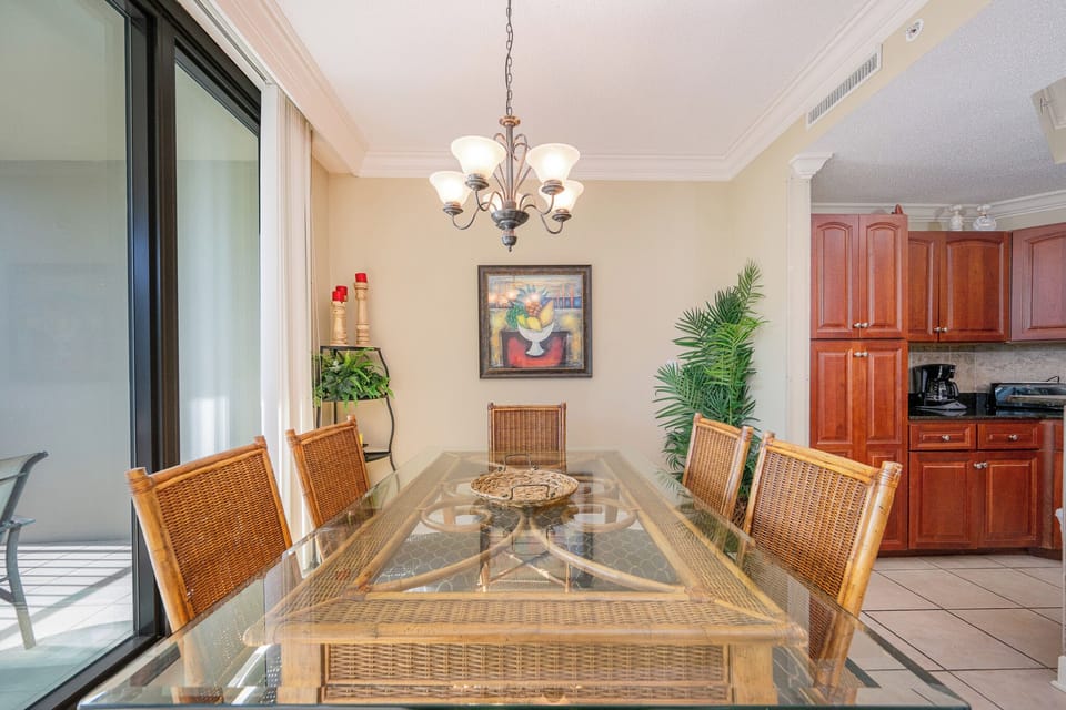 Savor a family meal or enjoy a fun game night with the coastal vibe and create lasting memories with loved ones