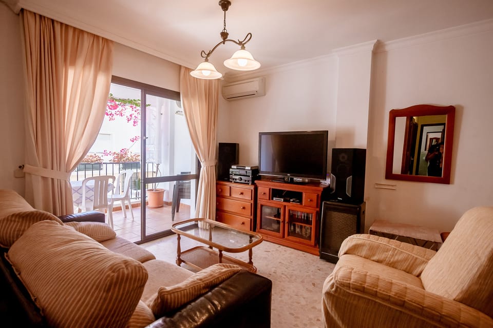 Living room with access to the terrace
