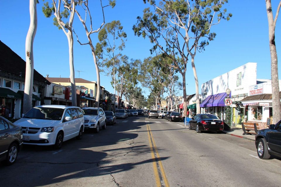 Marine Avenue's unique shops and great restaurants are a short walk from the house.