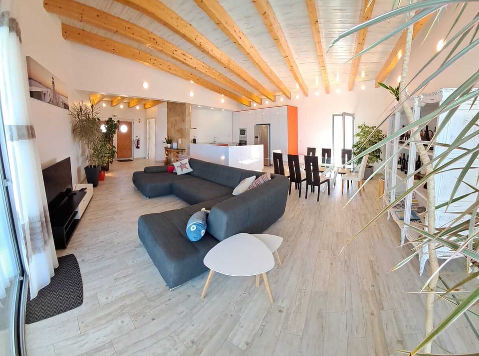 Enjoy a spacious common area (living room/kitchen)