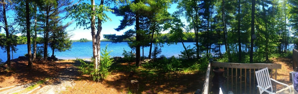 View from deck.