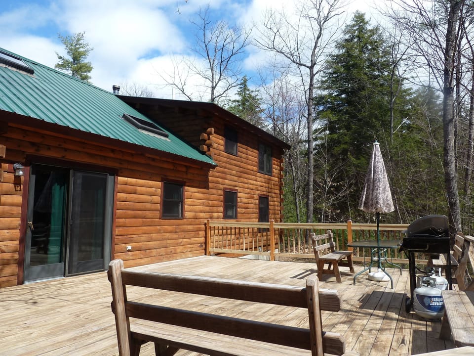 Back Deck off Kitchen