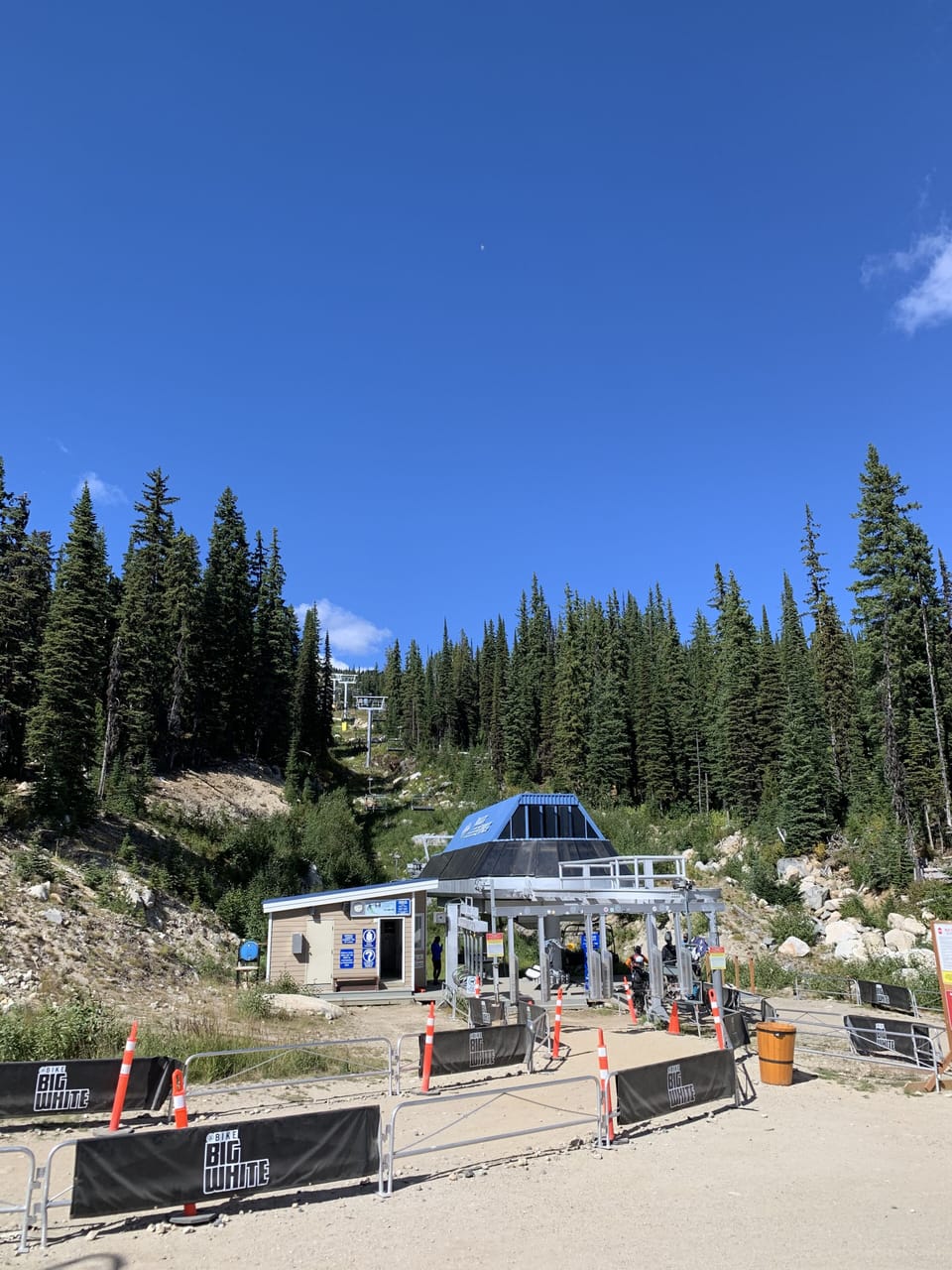 Mountain biking from Bullet Chair (across the street from unit).