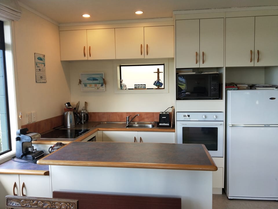 Upstairs kitchen - open plan