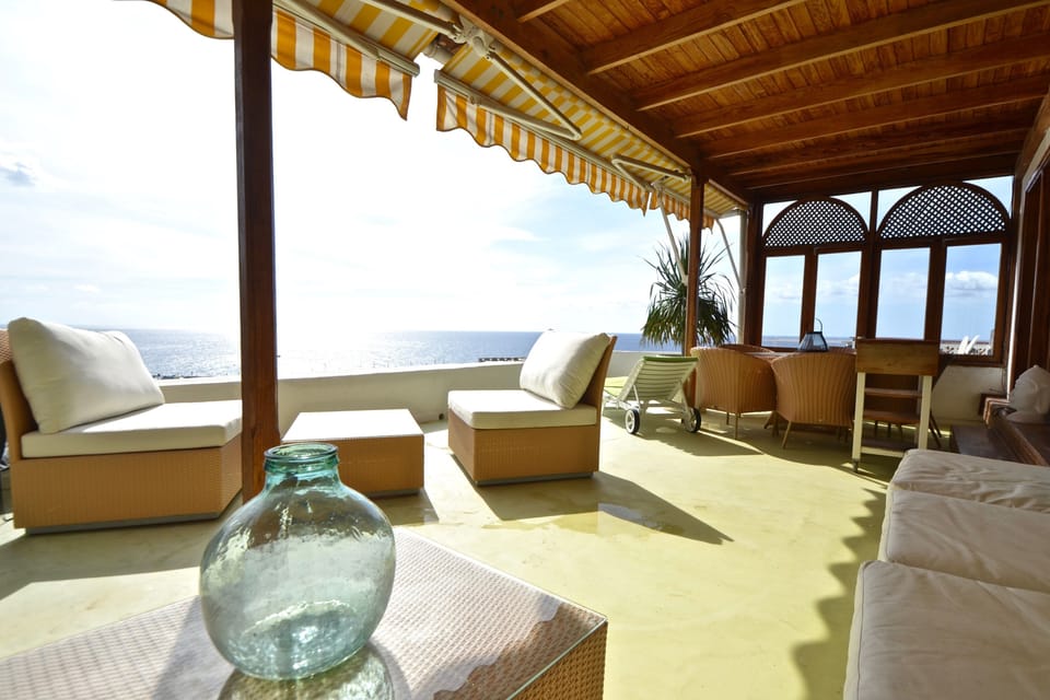Amazing terrace with great views
