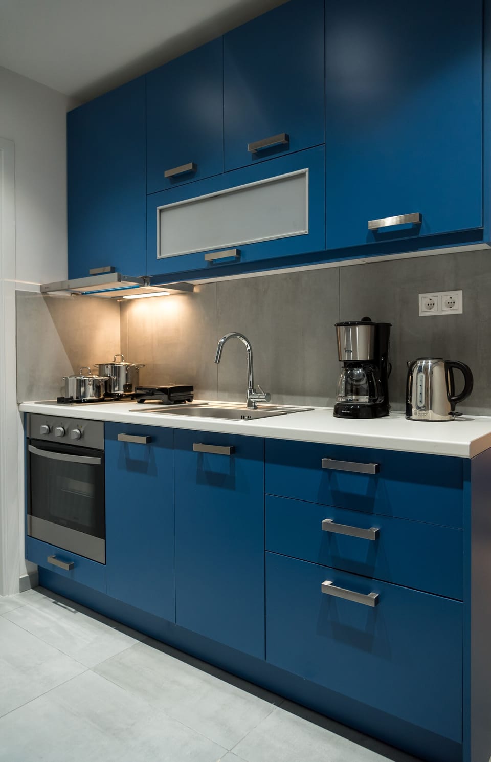 Kitchen, Boiler and Coffee maker