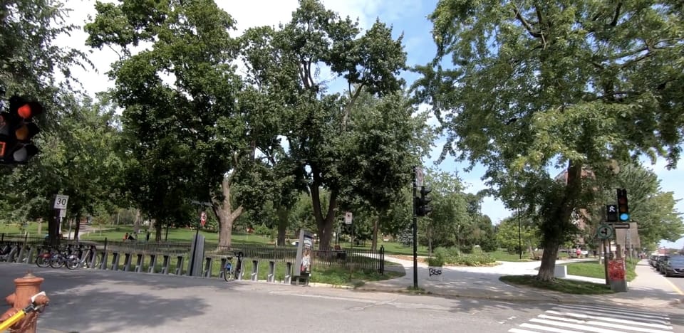 BIXI bikes and NDG park with free wifi 4 blocks away