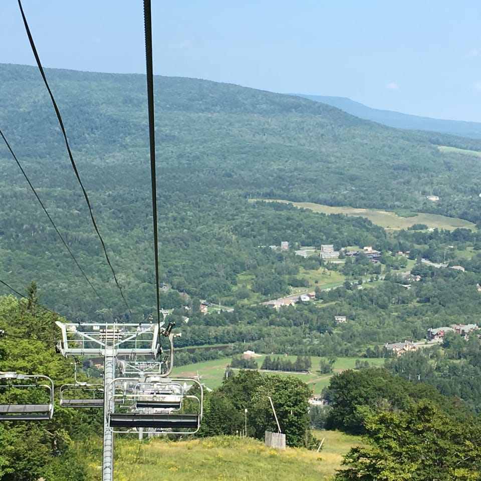  A wonderful ride on the chair lift, walking distance fr the condo bottom right.