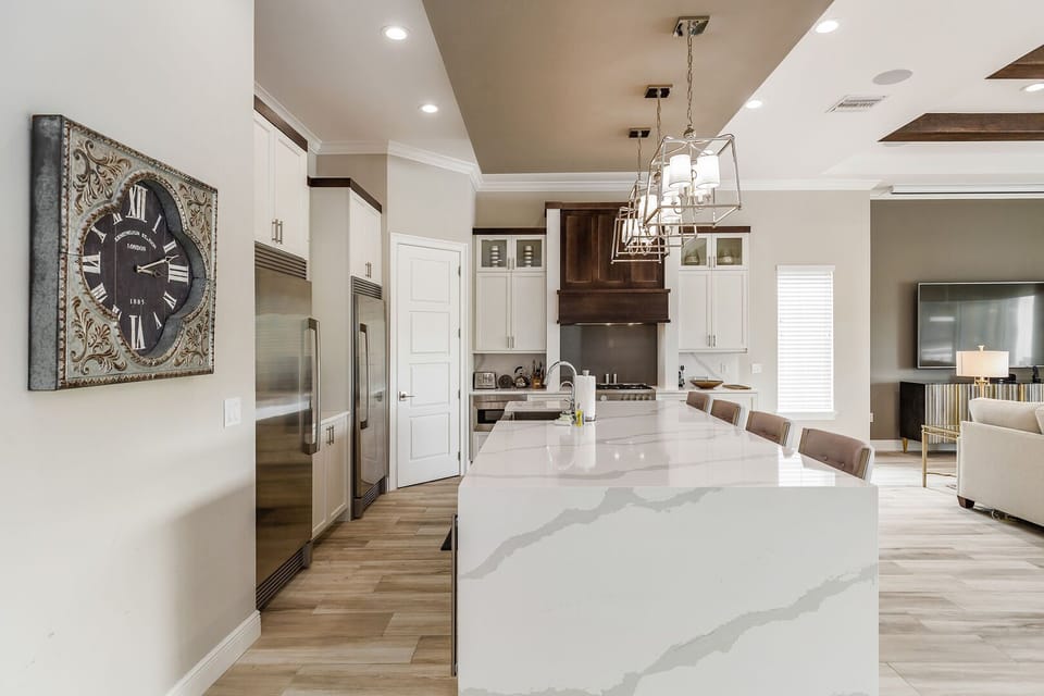 Whip up delicious meals in the fully equipped kitchen