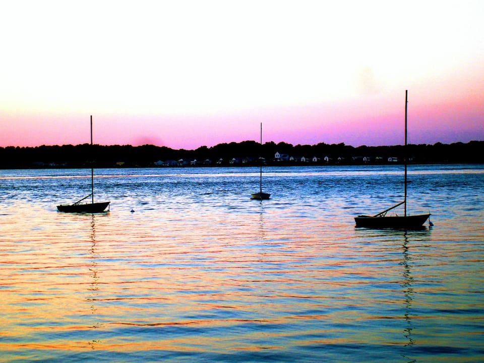 Shelter Island has beautiful sunsets