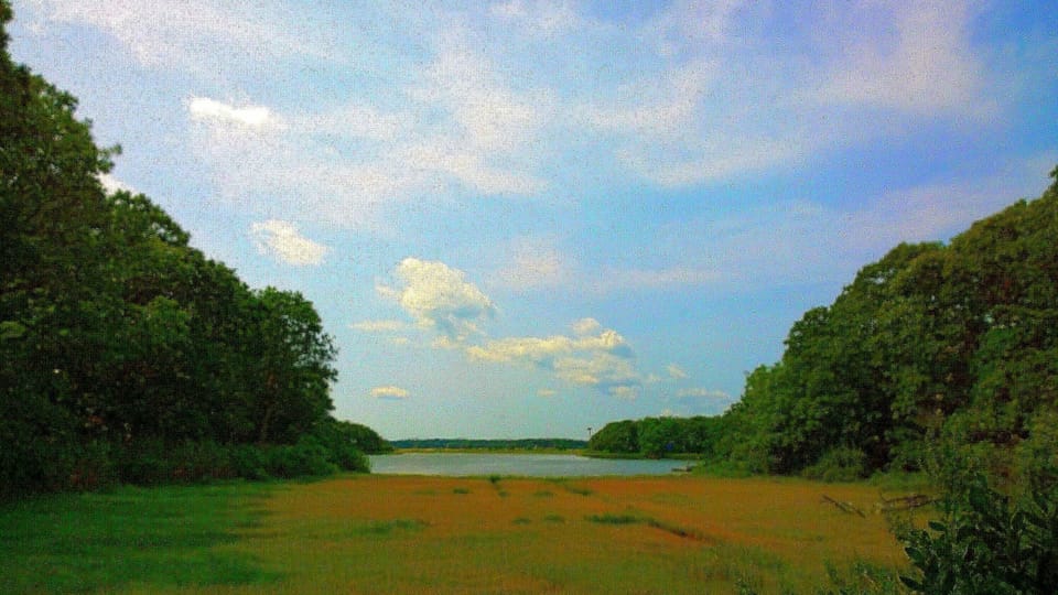 Crab Creek is a mile away