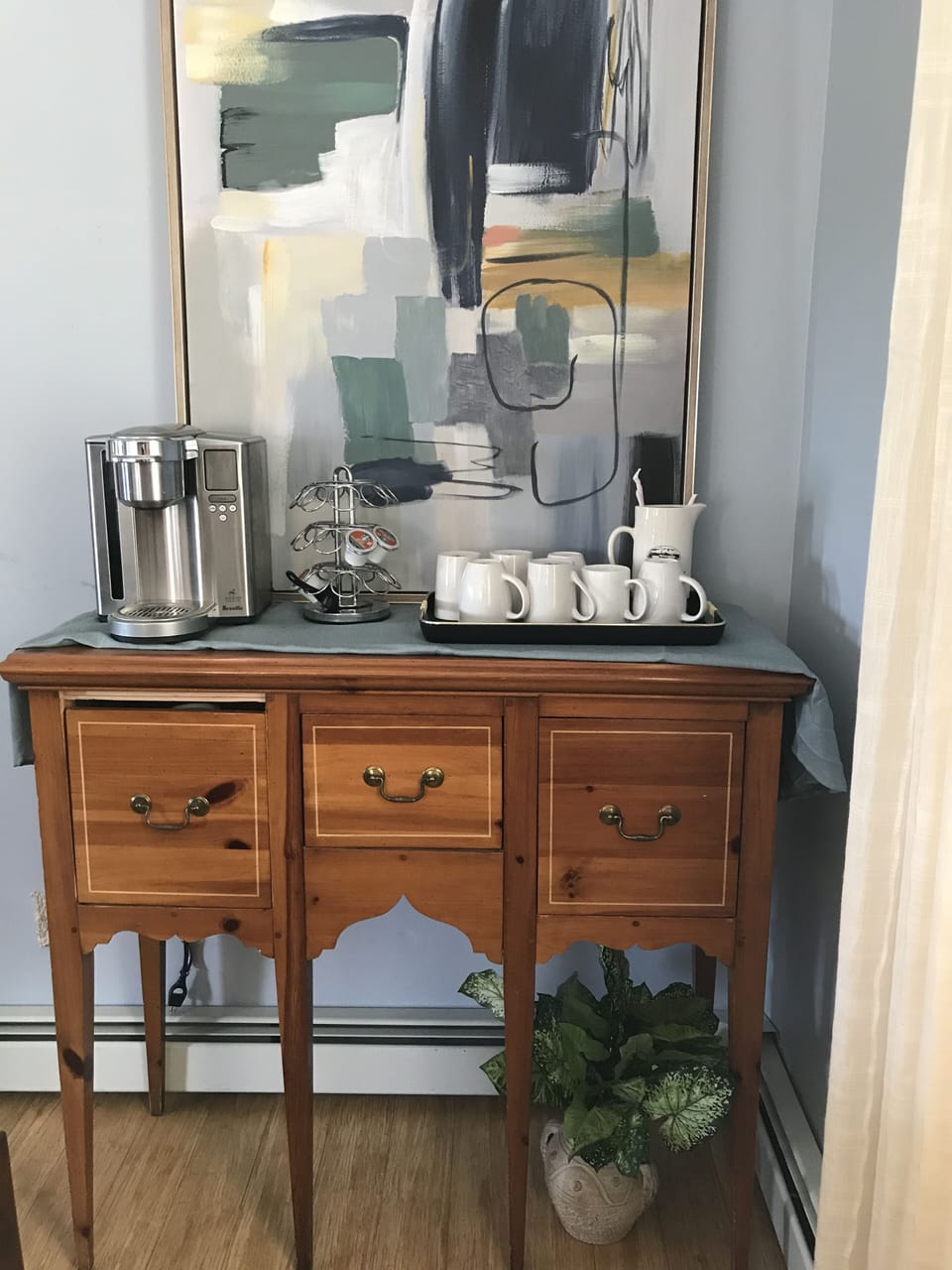 Coffee and tea’s station 