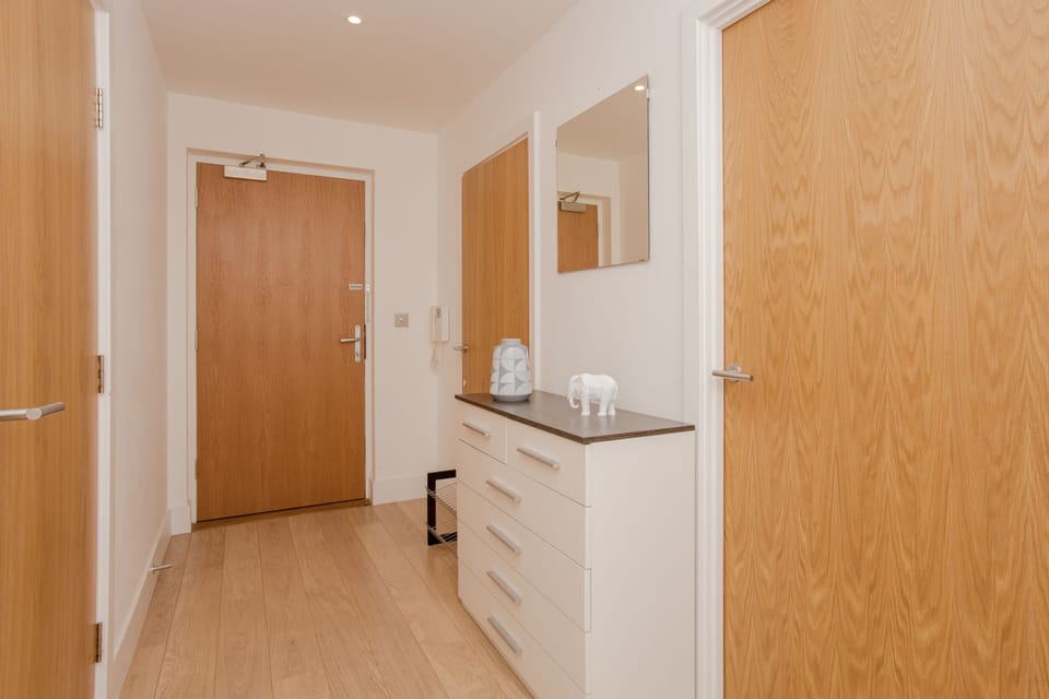 Wide hallway 