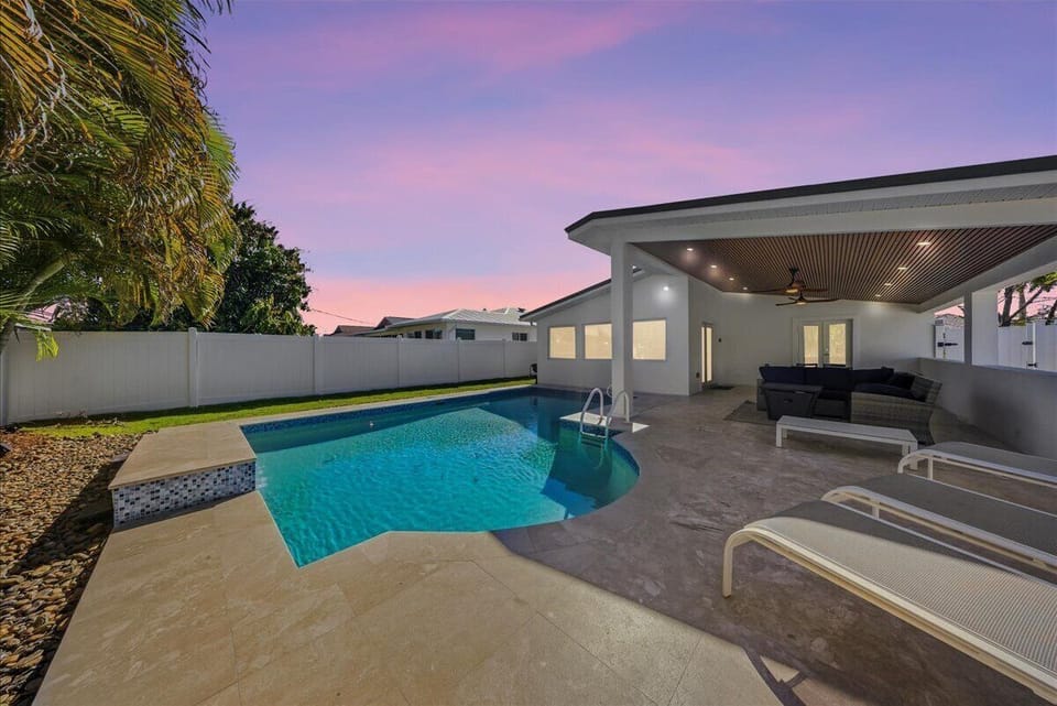 Relax in your private lanai and pool