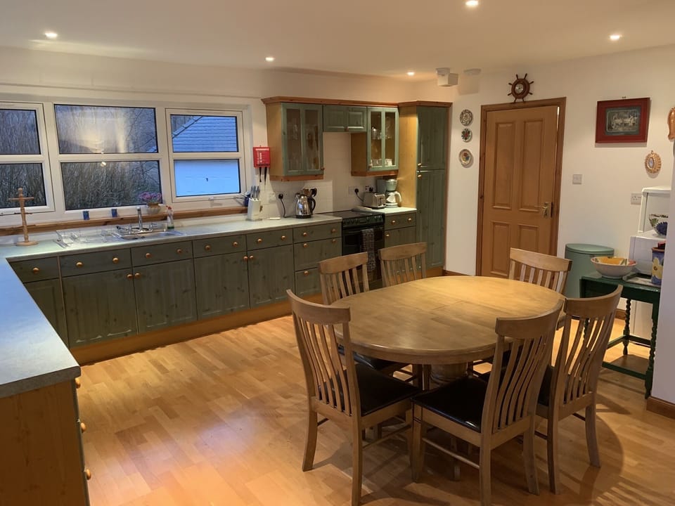 Kitchen with dining area