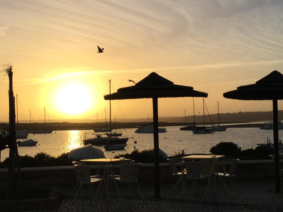 Sunset in Alvor.