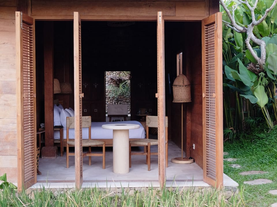 Modern Wooden House in Canggu Resort