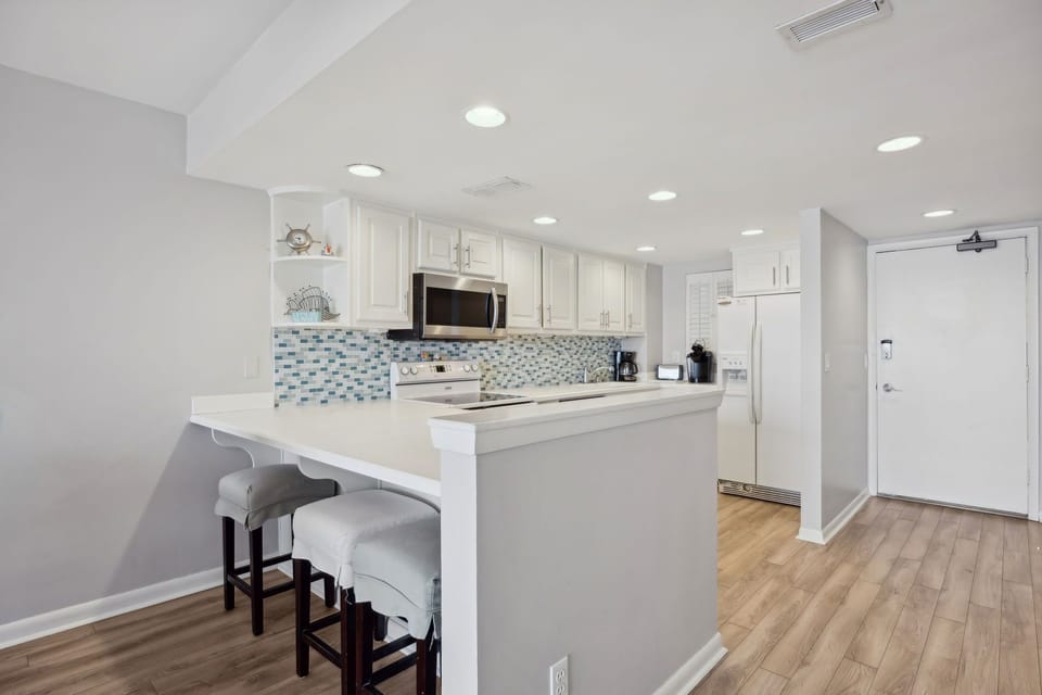 Kitchen Area and Front Door