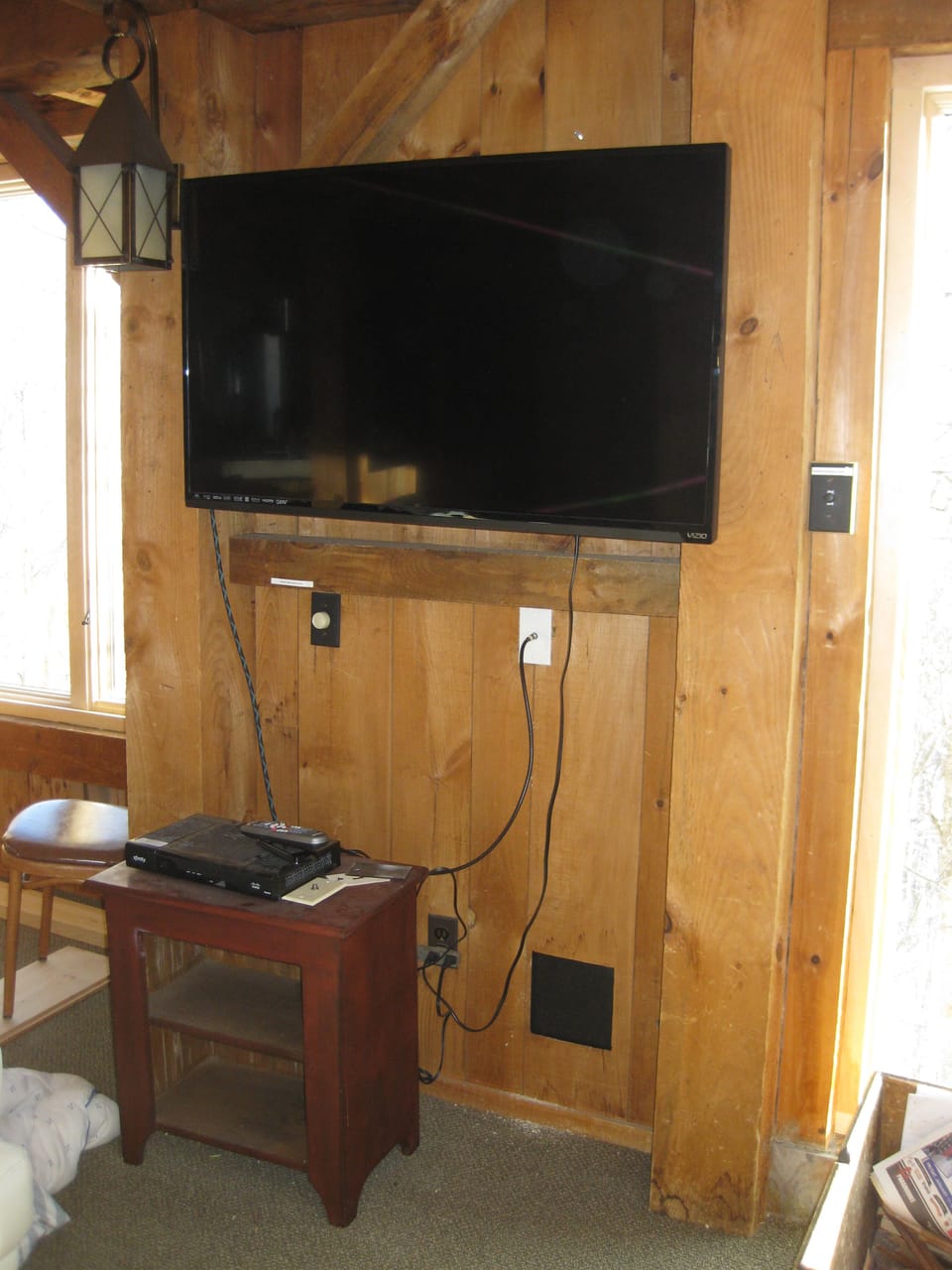 HDTV in living room
