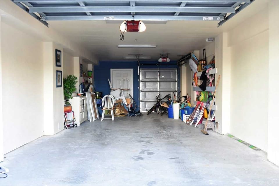 Garage (Before being cleaned out)