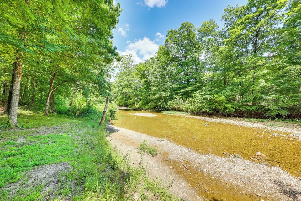 Lukfata Creek Access | Fire Pit | Playground | Outdoor Space