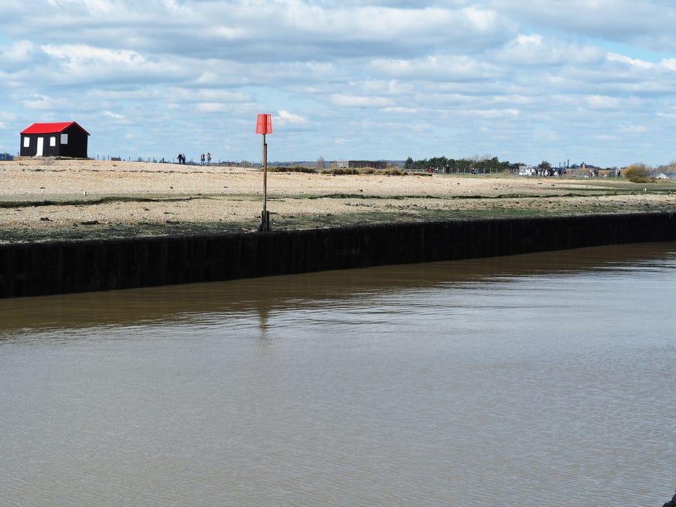 Rye Harbour a pleasant walk from the property