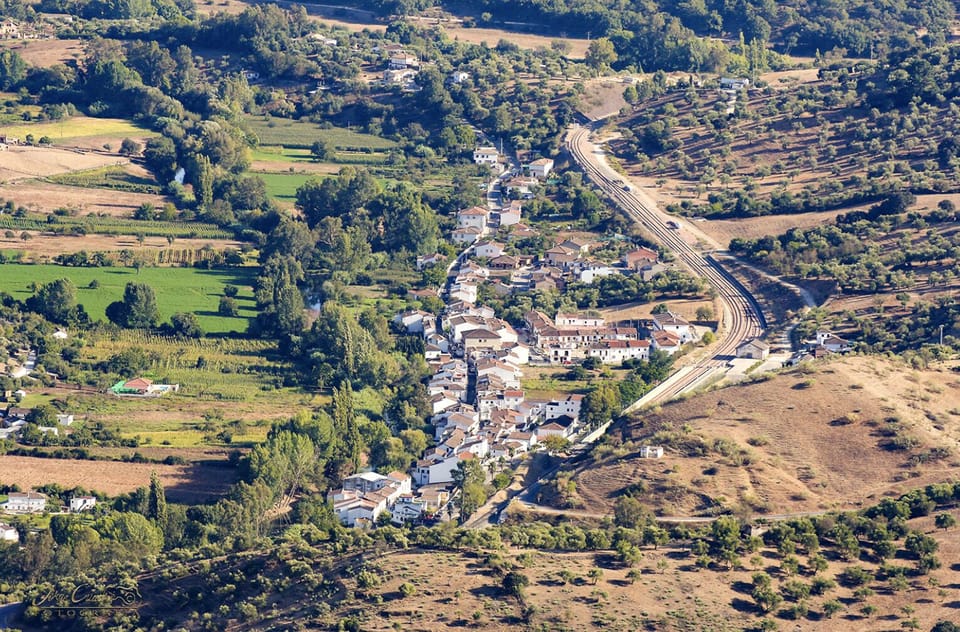 Ariel shot of Estacion de Cortes de la Frontera