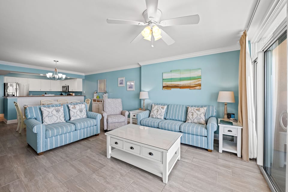 Oceanfront Living Room