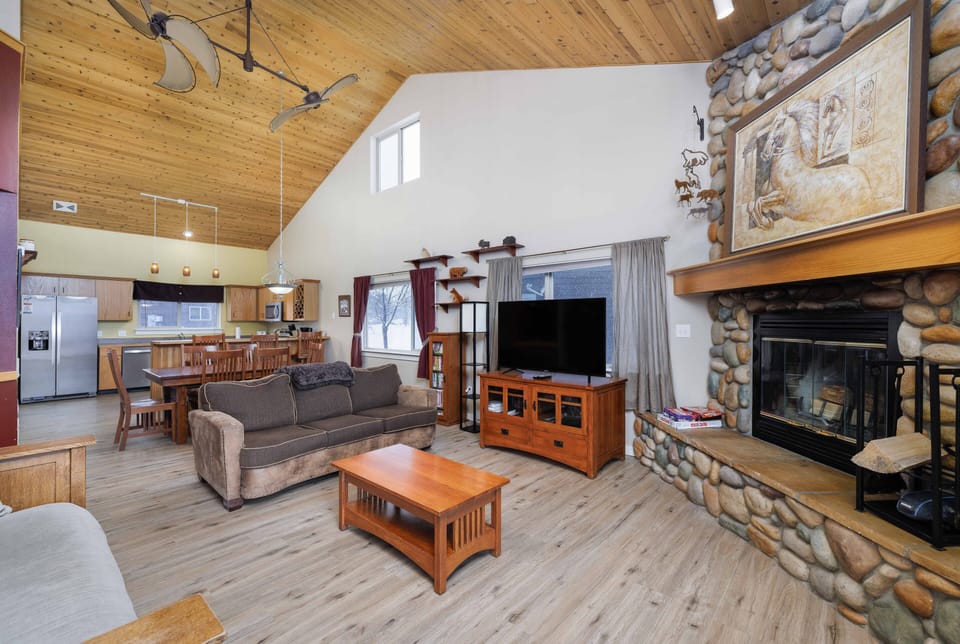 Cozy up by the fire | Main Level